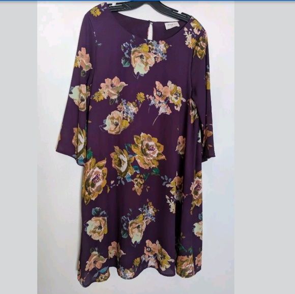 Modcloth Dresses & Skirts - Modcloth Everly Floral Flowy Boho Swing Dress